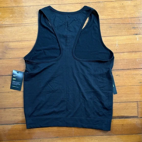 Nike Black Athletic Dri-FIT Racer Back Tank Top - Picture 5 of 5